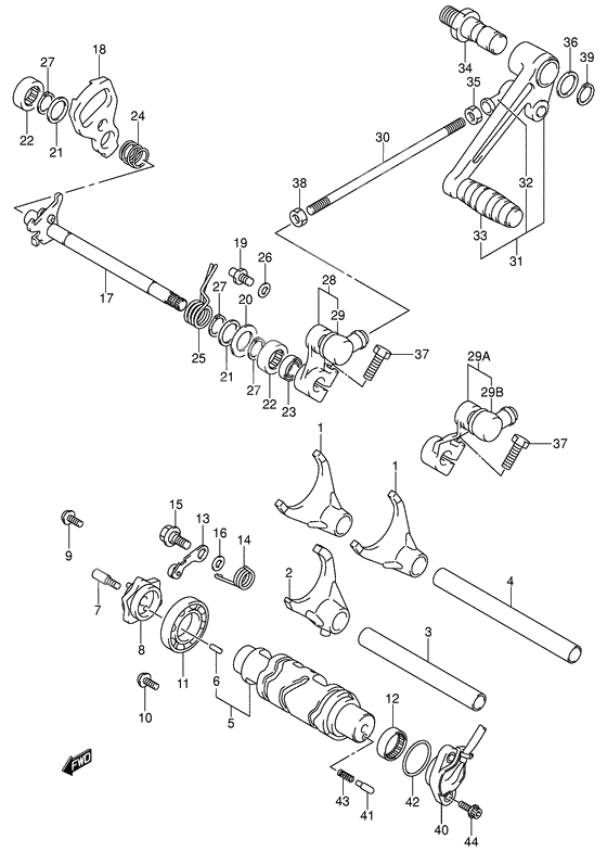 Gear shifting