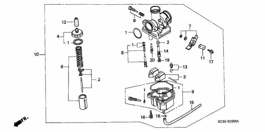 Carburetor assy