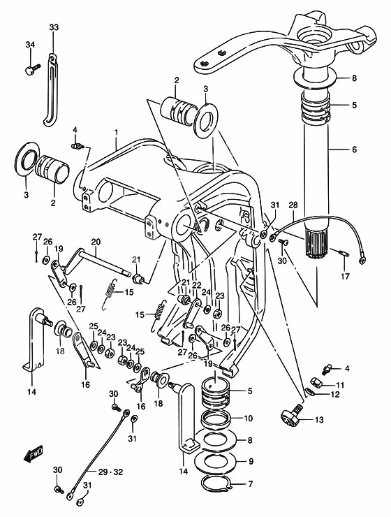 Swivel bracket