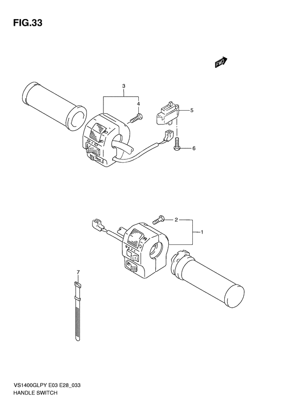 Handle switch