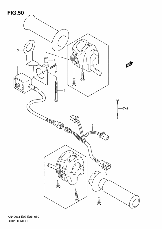 Grip heater              

                  An400zal1 e33