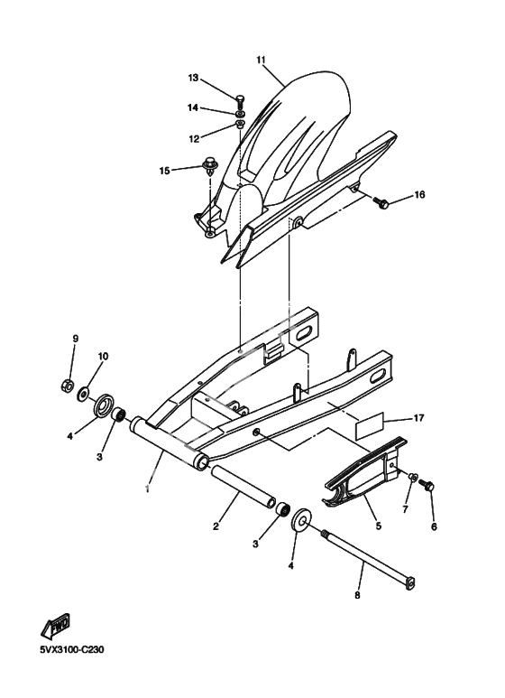 Задний рычаг & Подвеска