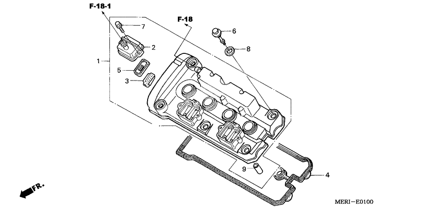 Cylinder head cover