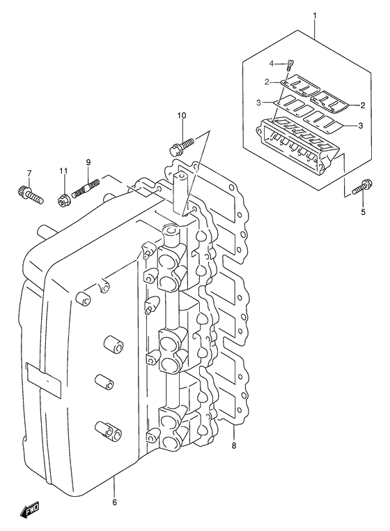 Inlet case