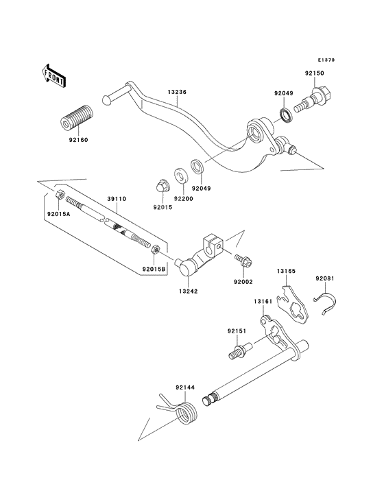 Gear change mechanism