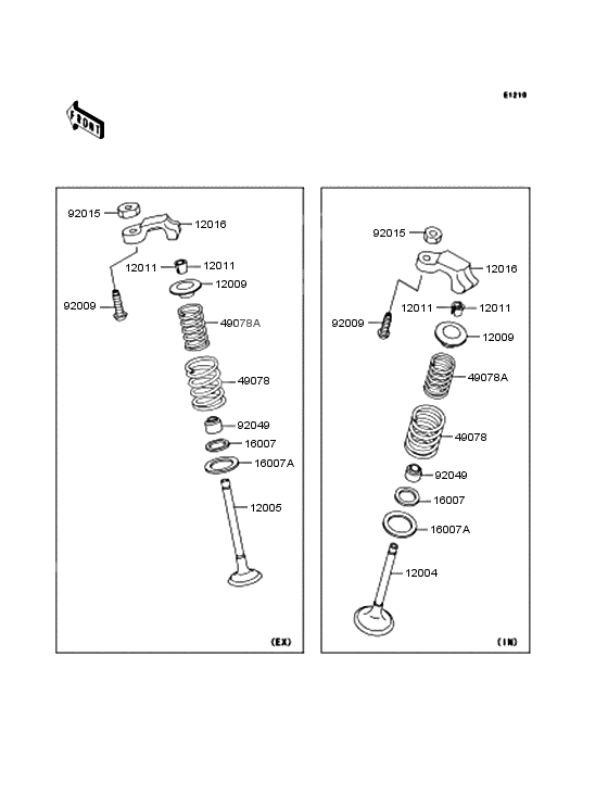 Rocker arms/valves