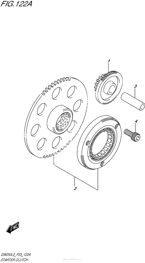 Привод стартера