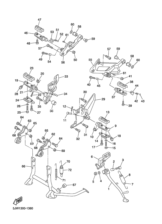 Stand & footrest