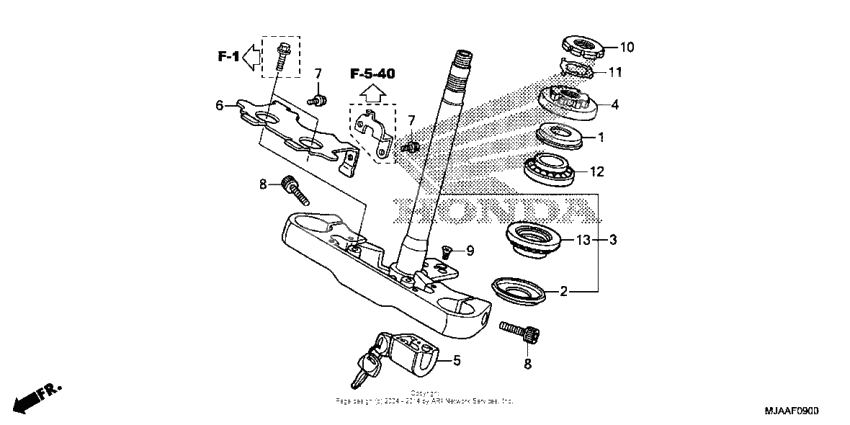 Steering stem (1)