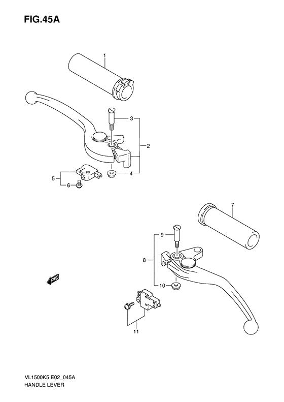 Handle lever              

                  Model k7/k8/k9