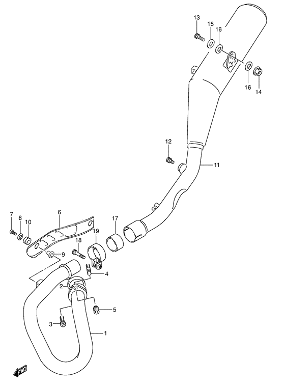 Muffler comp