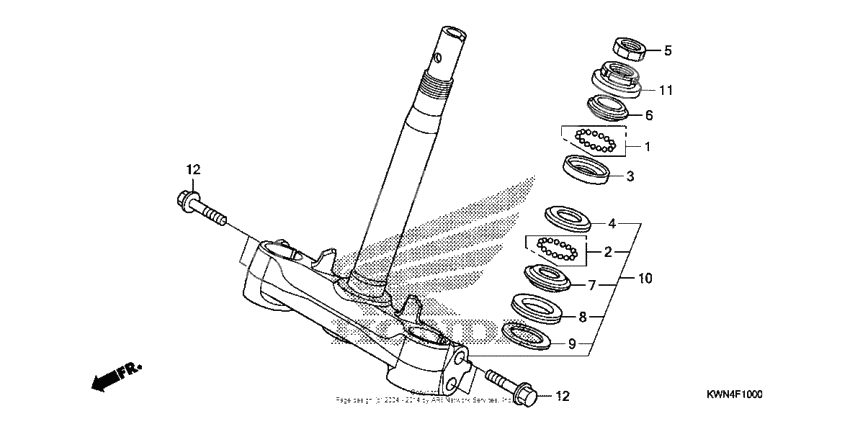 Steering stem