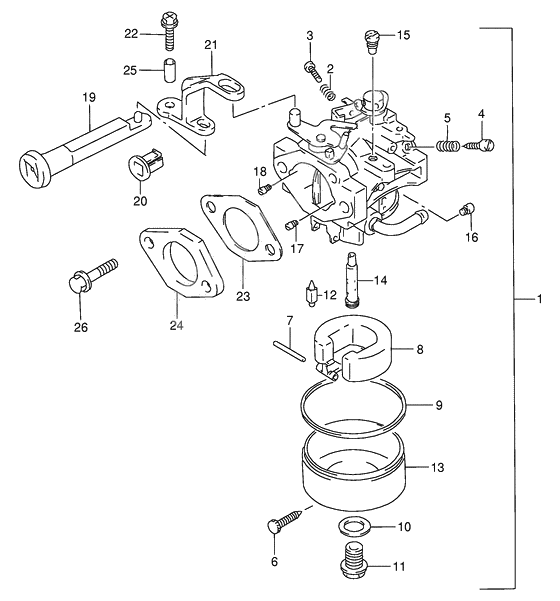 Carburetor assy