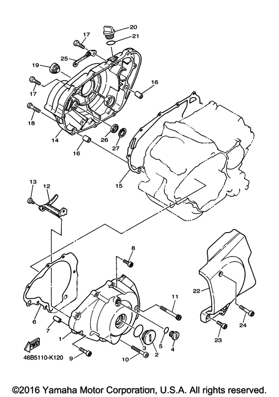 Крышки картера 1