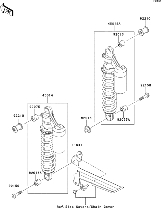 Suspension/shock absorber