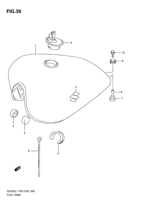 Tank fuel              

                  Model p33