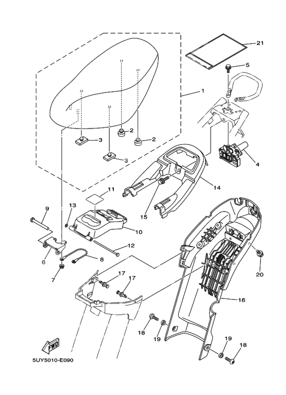 Seat, Carrier