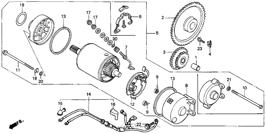 Starter motor
