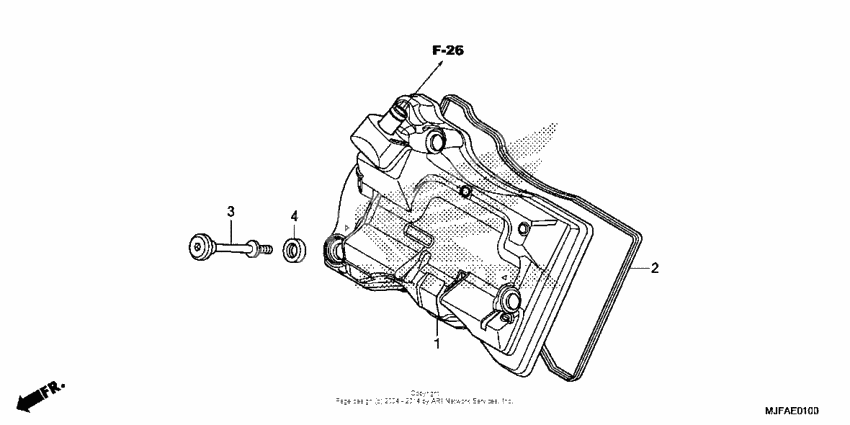 Cylinder head cover