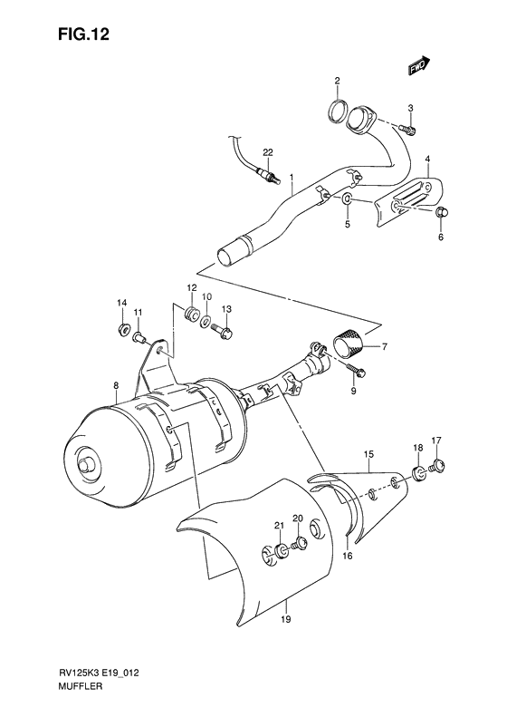 Muffler comp