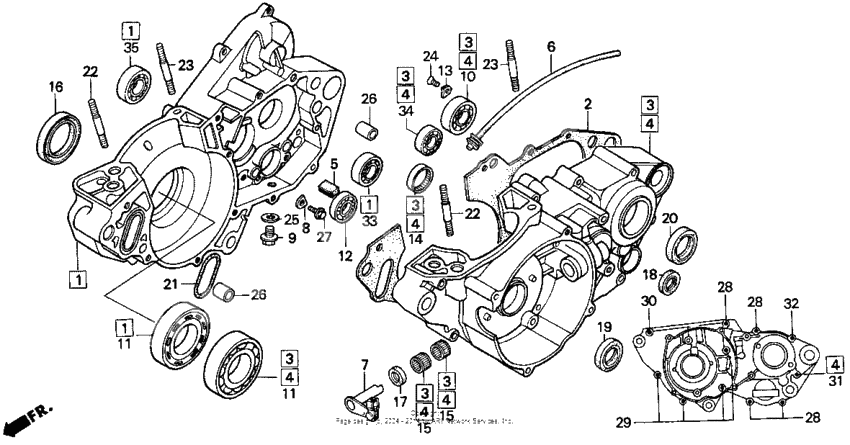 Crankcase 92-96