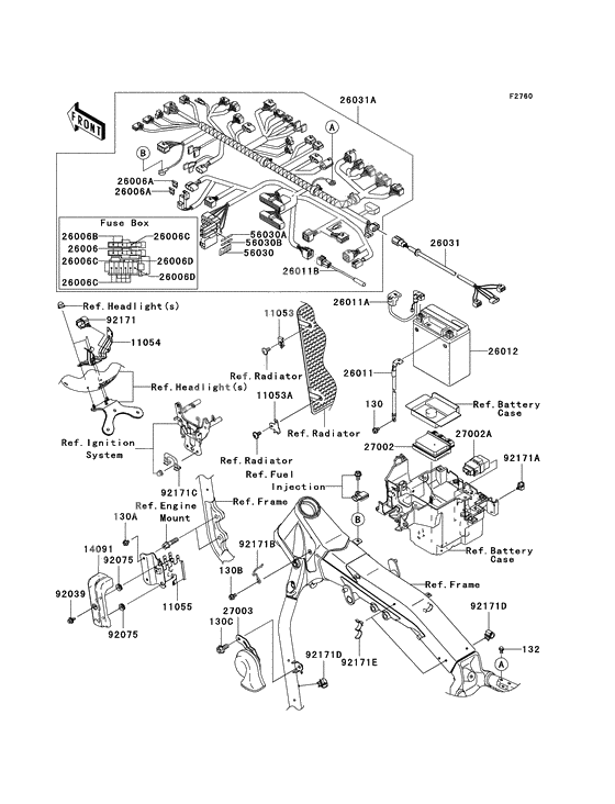 Chassis electrical equipment