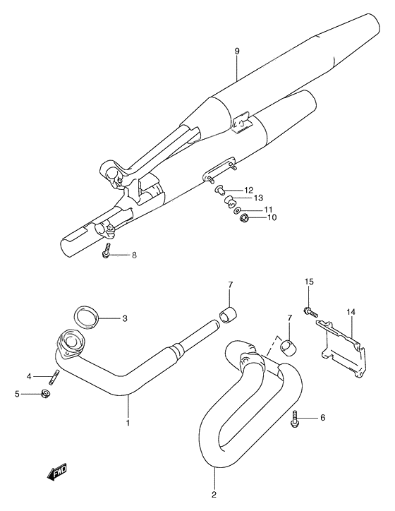 Muffler comp              

                  Model x/y/k1/k2/k3