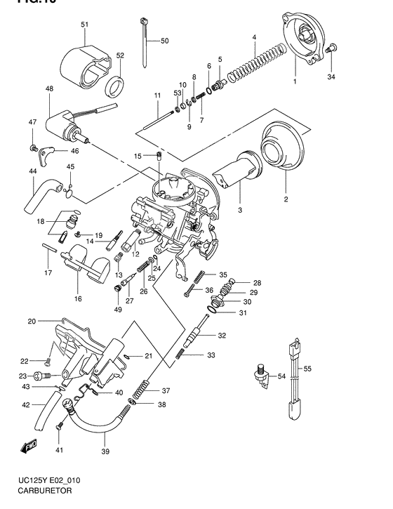 Carburetor assy