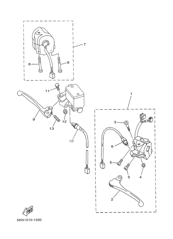 Handle Switch, Lever