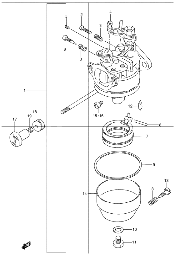 Carburetor assy