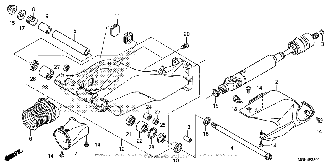 Задний рычаг (Маятник)