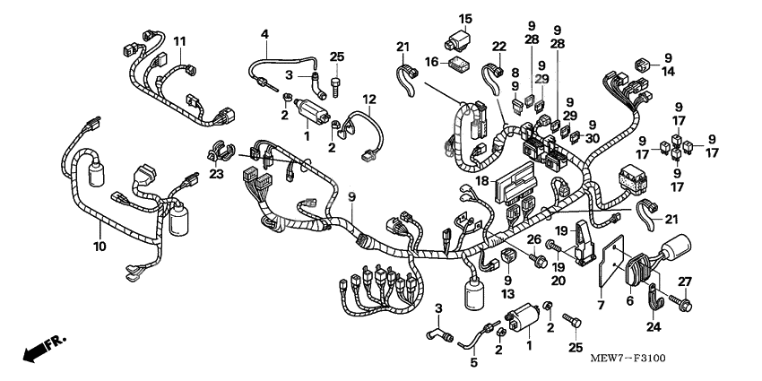 Wire harness/ ignition coil