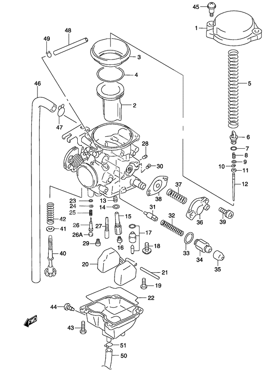 Carburetor assy              

                  Model k3