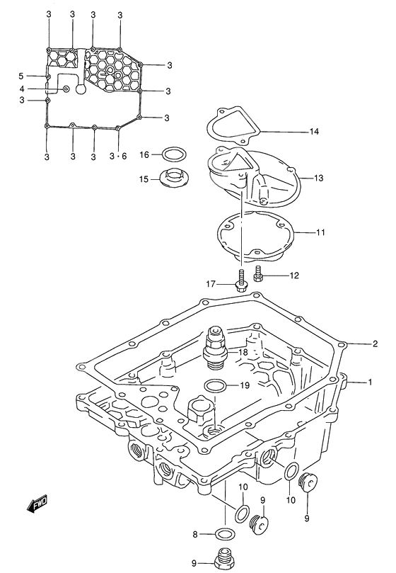 Oil pan