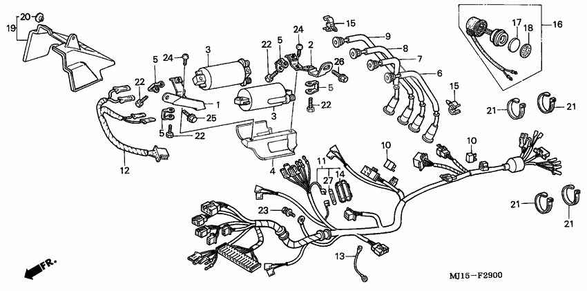 Harness wire