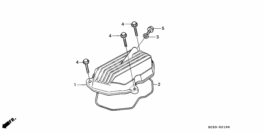 Cylinder head cover