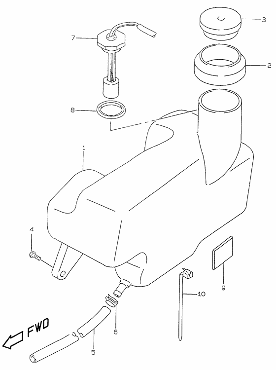 Oil tank