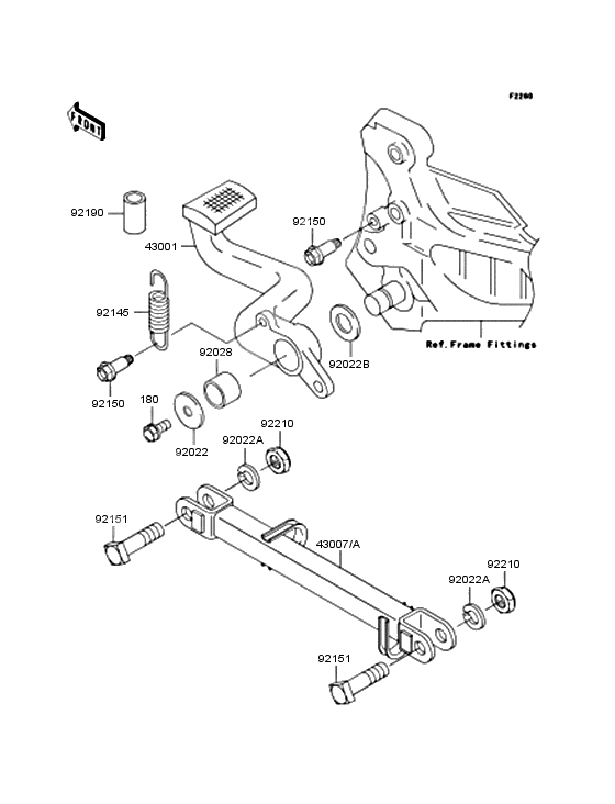 Brake pedal