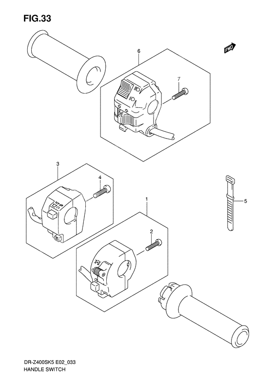 Handle switch