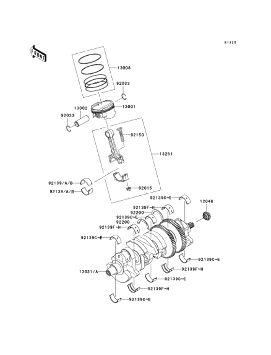 Crankshaft/piston              

                  s