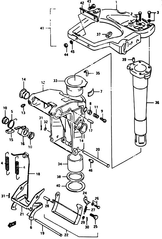 Swivel bracket