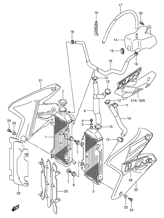 Radiator              

                  Model y/k1