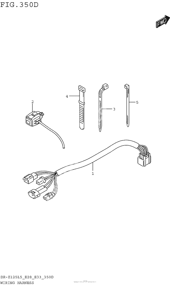 Wiring Harness (Dr-Z125Ll5 E33)