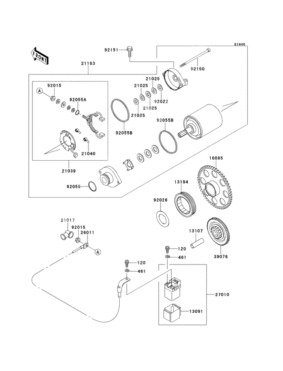 Starter motor