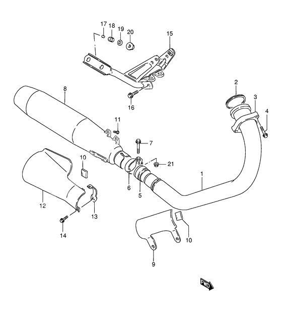 Muffler comp