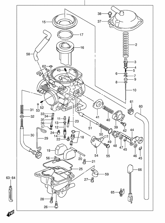 Carburetor assy