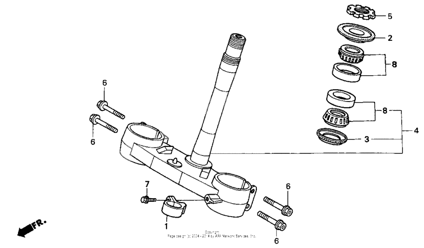 Steering stem