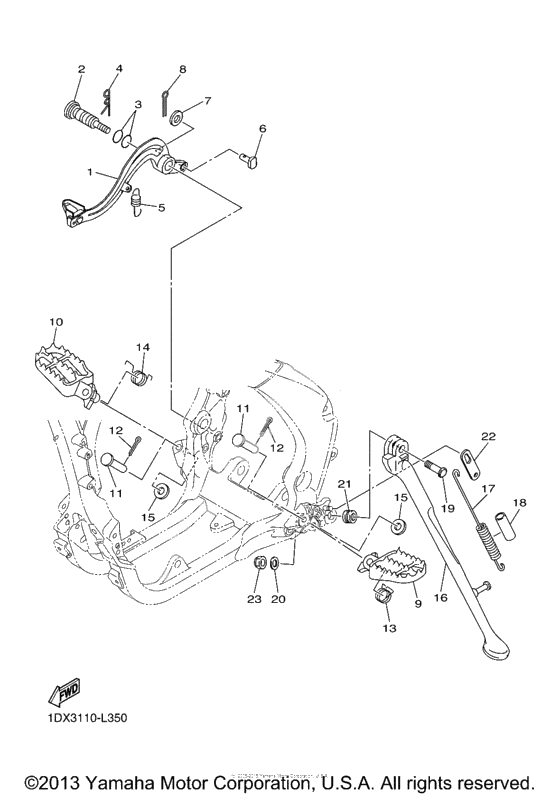 Подножки & Подставка