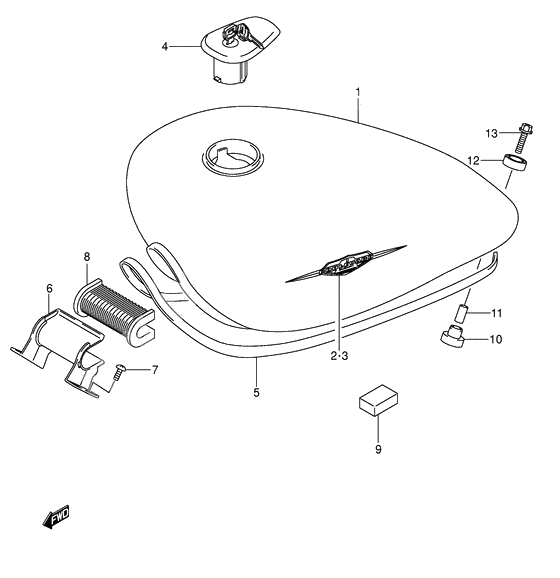 Tank fuel              

                  Model k5