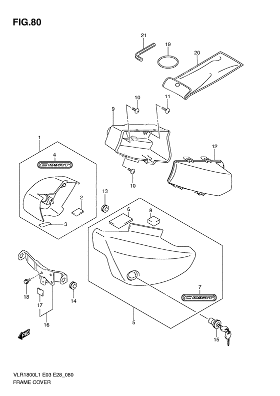 Frame cover              

                  Vlr1800tl1 e28